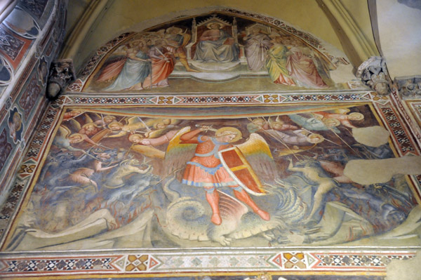 Guasconi chapel with Saint Michael, Arezzo
