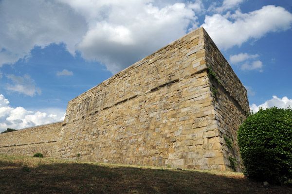 Fortezza Medicea, 16th C. fortifications overlooking Arezzo