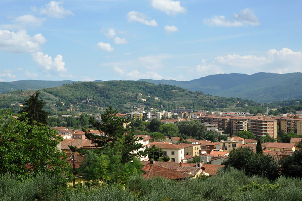Panorama from the Fortezza Medicea, Arezzo