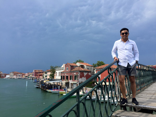 The skies over Murano are getting darker