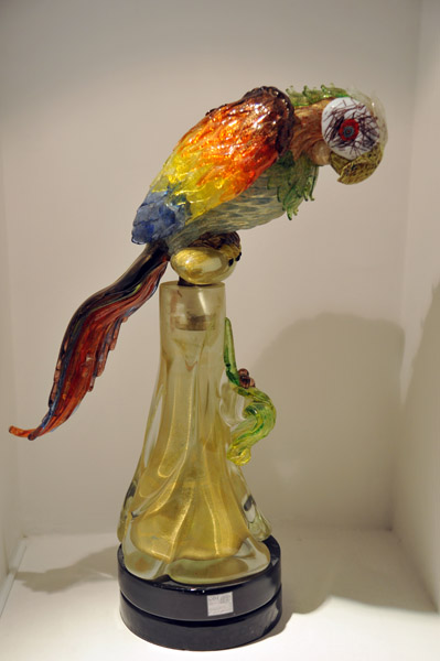 Murano glass parrot at C.A.M. for EUR 140,000