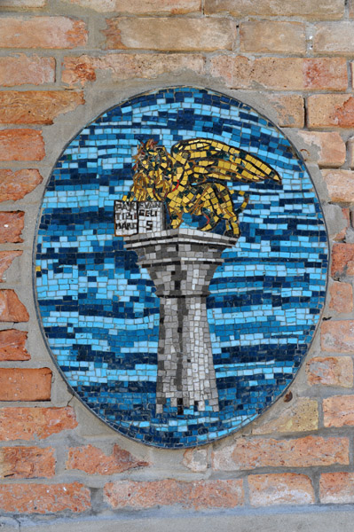 Lion of Venice Mosaic of Murano Glass