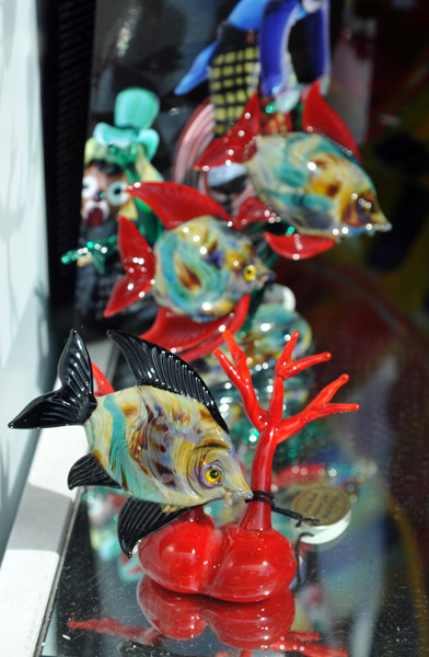 Murano glass fish