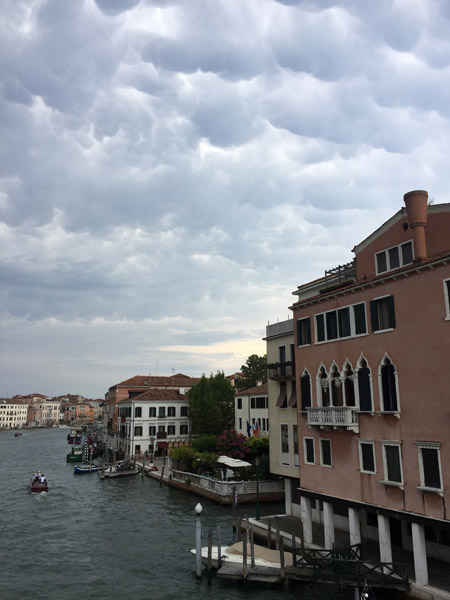 View from the Ponte delle Guglie