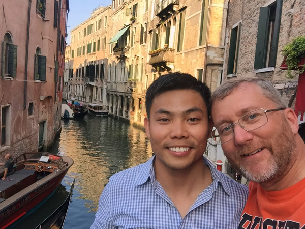 With Max in Venice