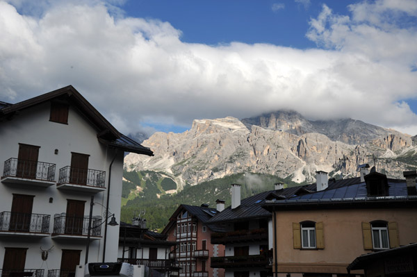 Morning light on the mountains of Cortina d'Ampezzo