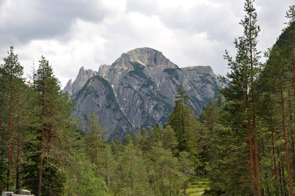 Monte Piano (2324m), the former southern border of the Austro-Hungarian Empire