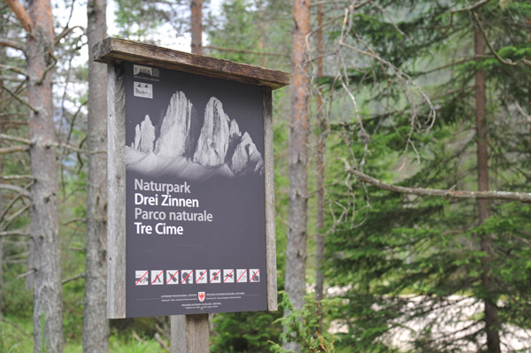 Naturpark Drei Zinnen - Parco naturale Tre Cime