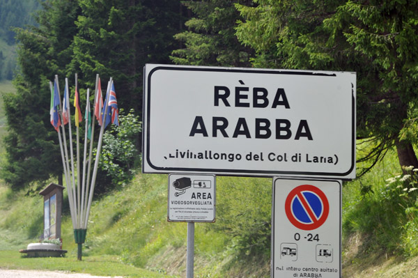 Arabba (Rba in the local language, Ladin), Belluno Province