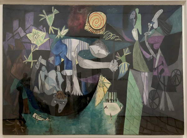 Pablo Picasso, Night Fishing at Antibes, 1939