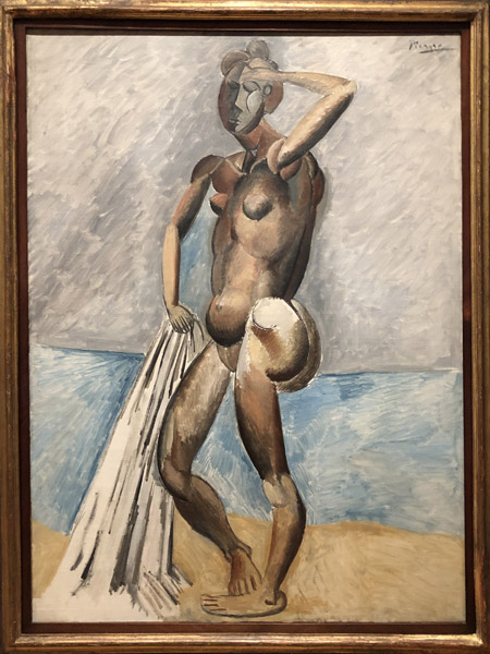 Pablo Picasso, Bather, 1908-09