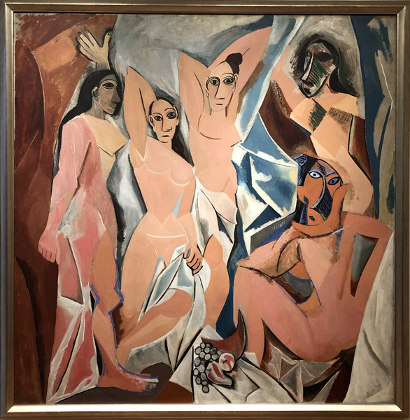 Pablo Picasso, Les Demoiselles d'Avignon, 1907