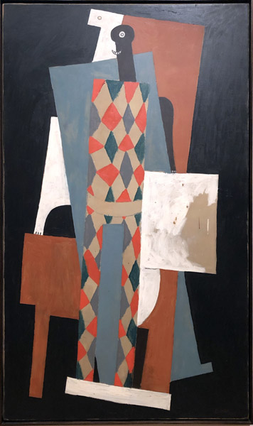 Pablo Picasso, Harlequin, 1915