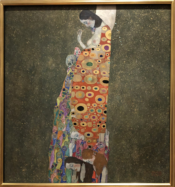 Gustav Klimt, Hope II, 1907-08