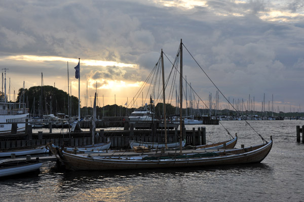 Viking ships, Roskilde Harbor