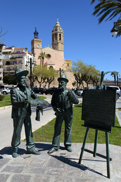 Ramon Casas i Santiago Rusinyol, Sitges