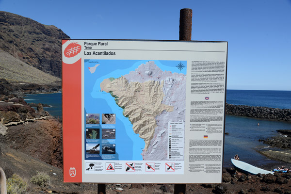 Parque Rural Teno, Los Acantilados, Tenerife