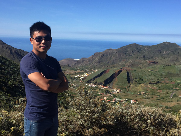 Max, Mirador Altos de Baracn, Tenerife