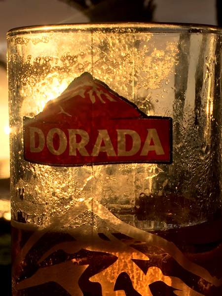 Cerveza Dorada, Tenerife's local beer