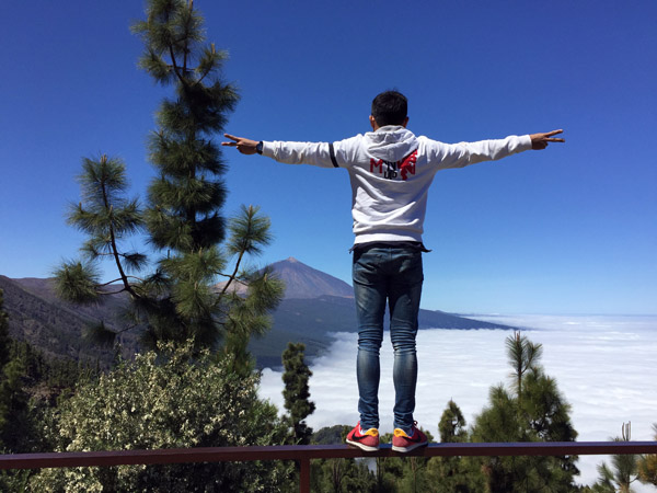 Max, Mirador de Chipeque, Tenerife