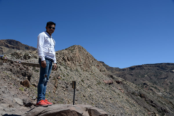 Max, Roques de Garca, Teide Nacional Park