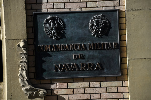 Comandancia Militar de Navarra, Calle General Chinchilla