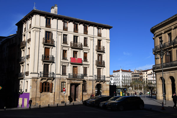 East end of Paseo de Pablo Sarasate, Pamplona