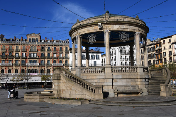 Quiosco de Musica, Plaza del Castillo, Pamplona