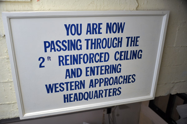 You are now passing through the 2 ft reinforced ceiling