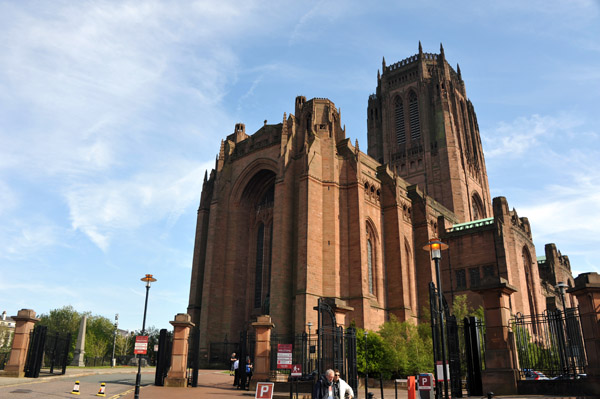 Liverpool was only the 3rd Anglican Cathedral to be built in England since the Reformation