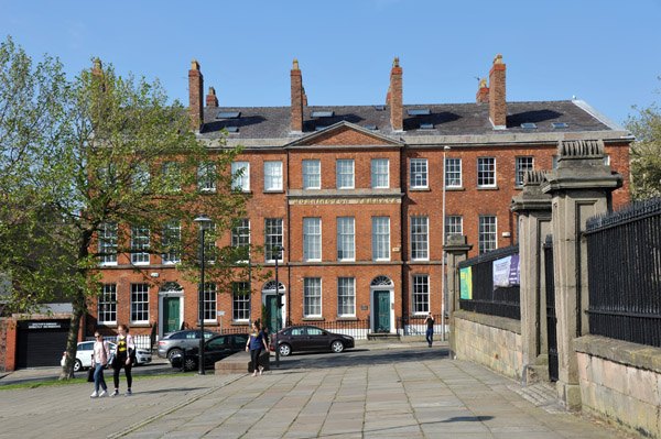 Mornington Terrace, Upper Duke St, across from Liverpool Cathedral