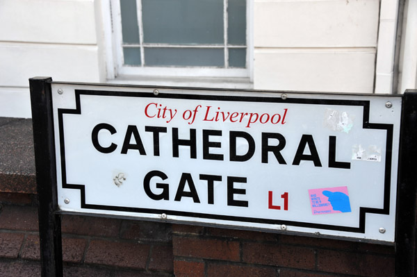 Cathedral Gate, City of Liverpool