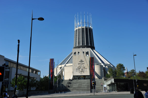 Liverpool Metropolitan Cathedral, built 1962-1967