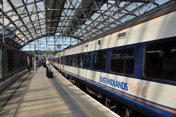 Liverpool Lime Street Railway Station on East Midlands Trains