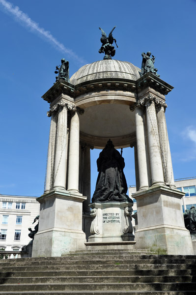 Queen Victoria monument, Derby Square, Liverpool