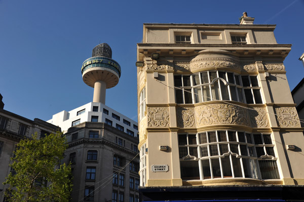 St. John's Beacon from Church Street, Liverpool