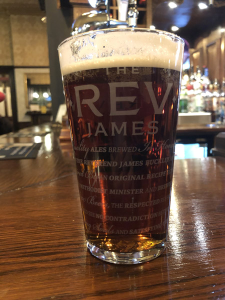 Pint of The Rev James