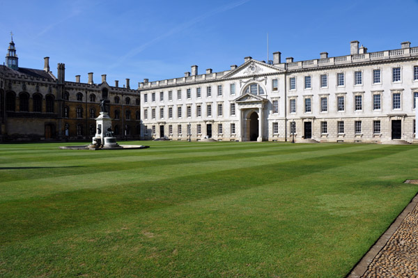 Keep off the Grass, Front Court, King's College