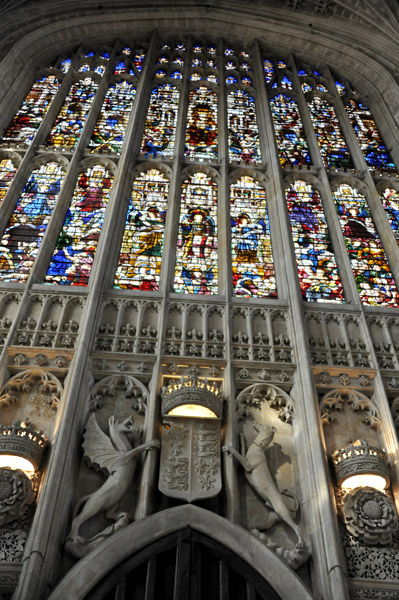 King's Chapel interior, Cambridge