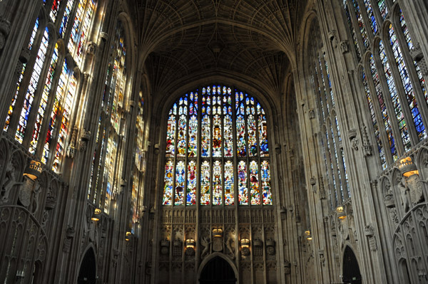 West end of King's Chapel, English Perpendicular Gothic Style