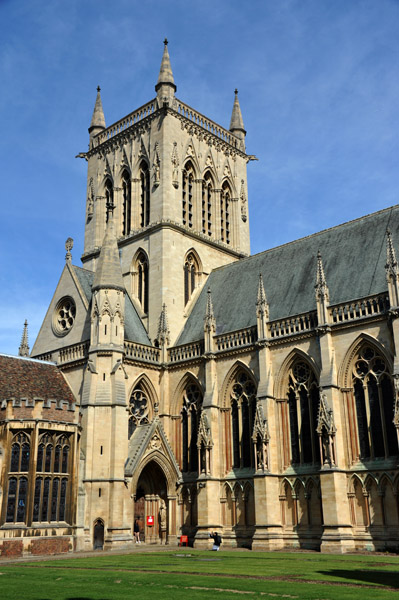 First Court, St. John's College Chapel