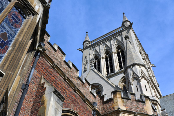 Chapel of St. John's College, the 3rd tallest building in Cambridge