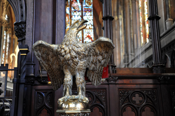Eagle Lectern, the symbol of St. John, St. John's College