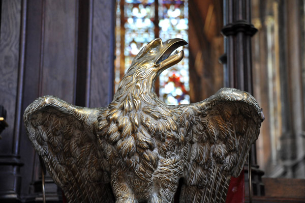 Eagle Lectern, the symbol of St. John, St. John's College