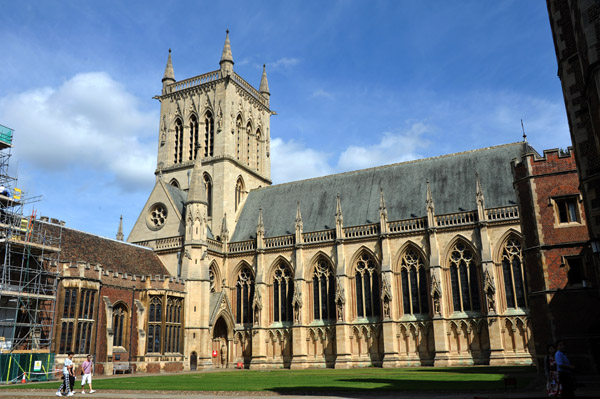 St. John's College Chapel and the First Court