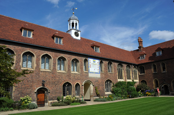 Queens' College Library, 1448, on the north side of the Old Court