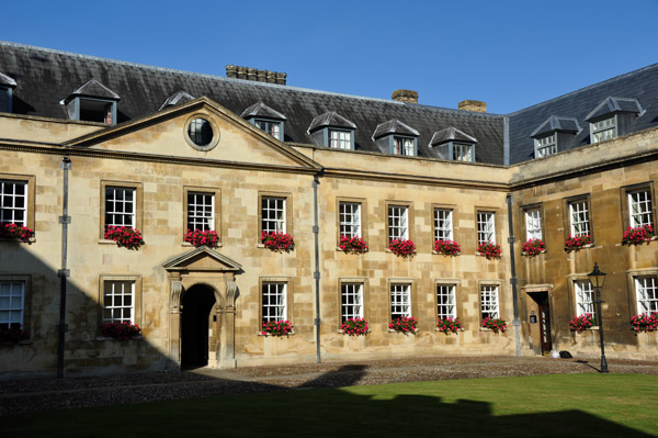 The Old Court at Peterhouse date from 1290 to 1448