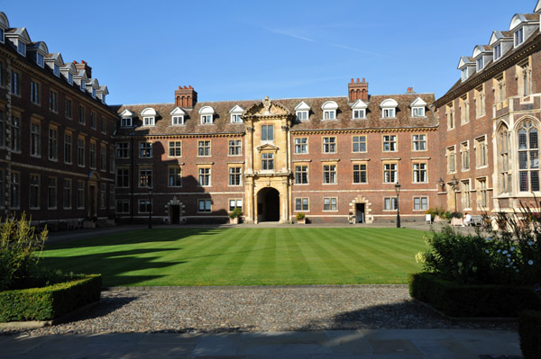 St. Catherine's College, founded 1473, open facing Trumpington Street