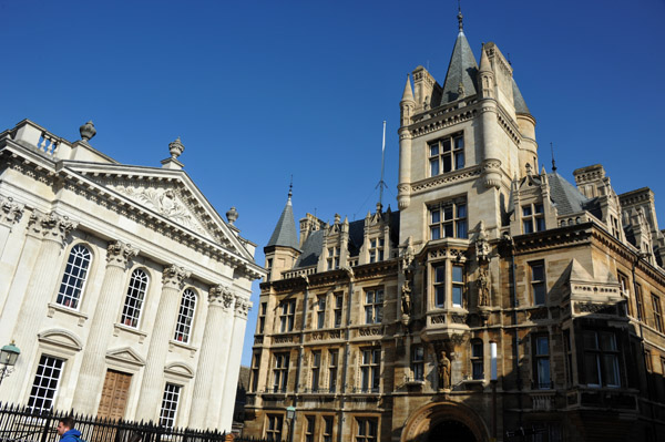 Senate House with the Porters' Lodge, Gonville & Caius College