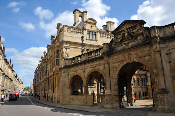 Pembroke College, founded in 1347, the 3rd oldest at Cambridge University